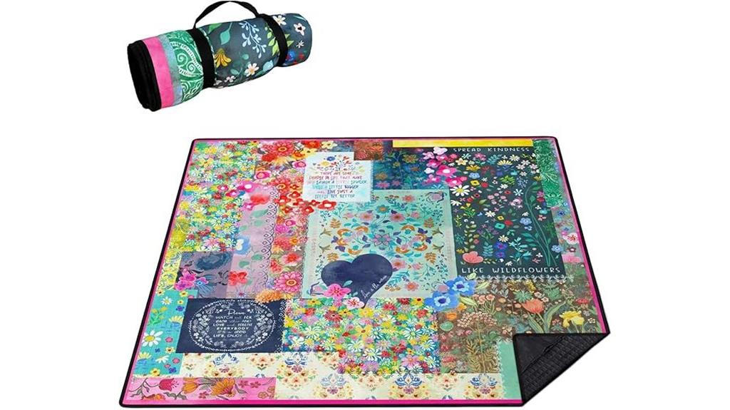waterproof foldable picnic blanket