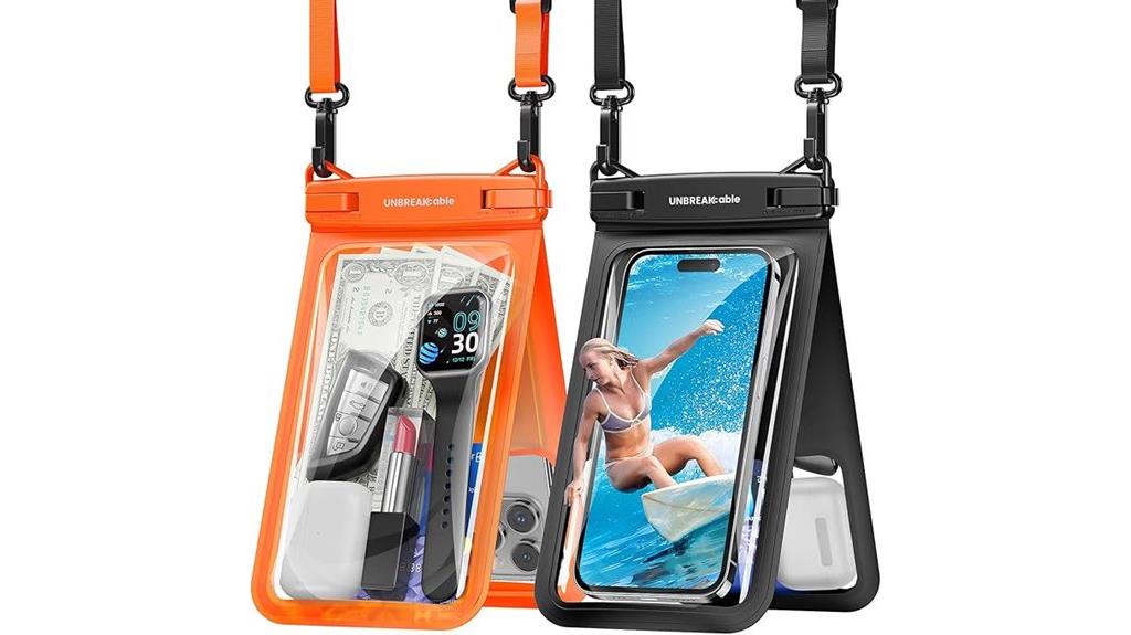 waterproof phone pouch pack