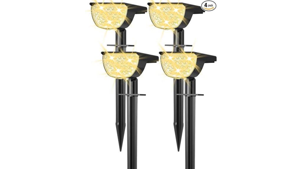waterproof solar led spotlights