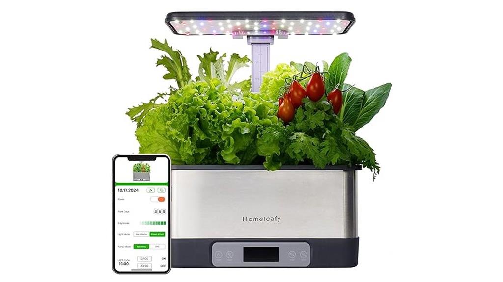 wifi controlled hydroponic system