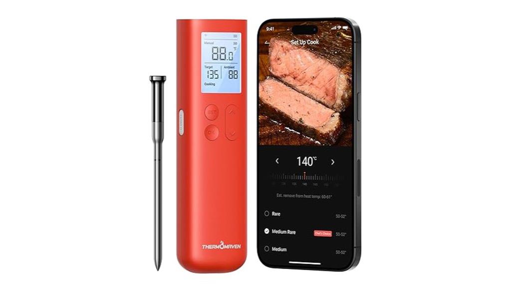 wifi enabled meat thermometer