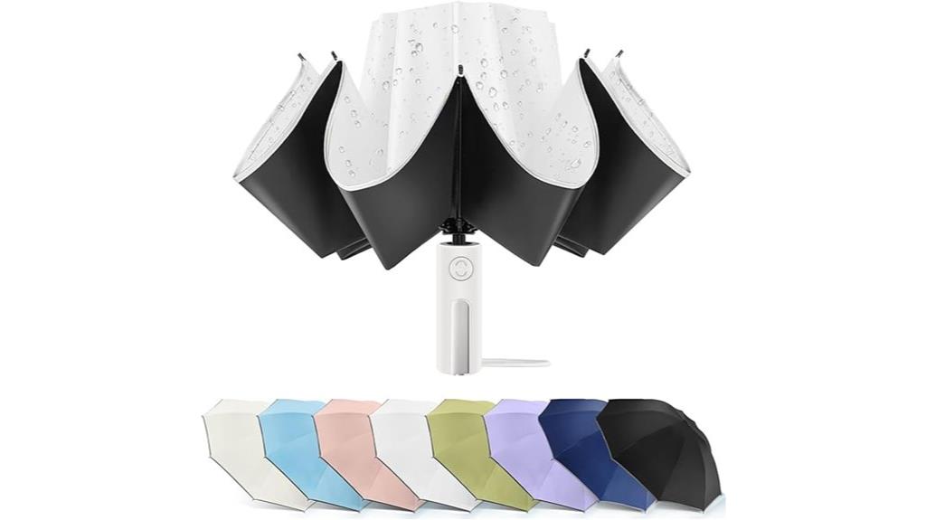windproof reflective umbrella