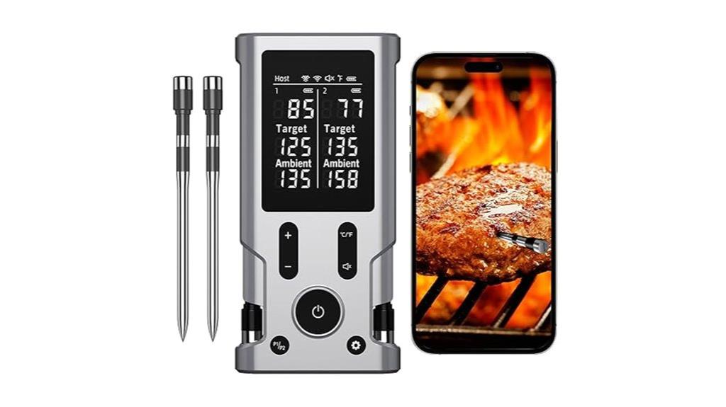 wireless bluetooth grill thermometer