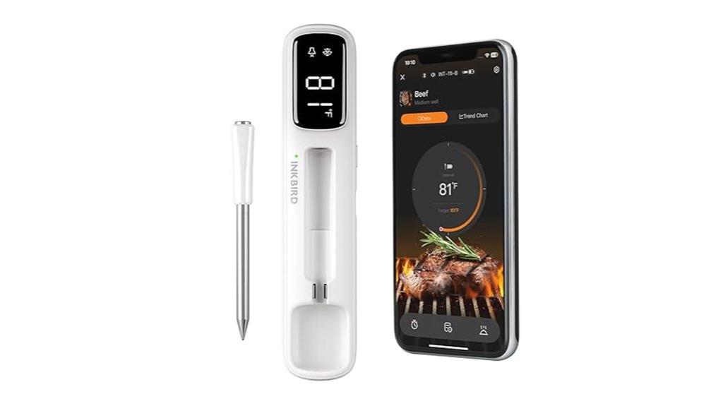 wireless bluetooth meat thermometer