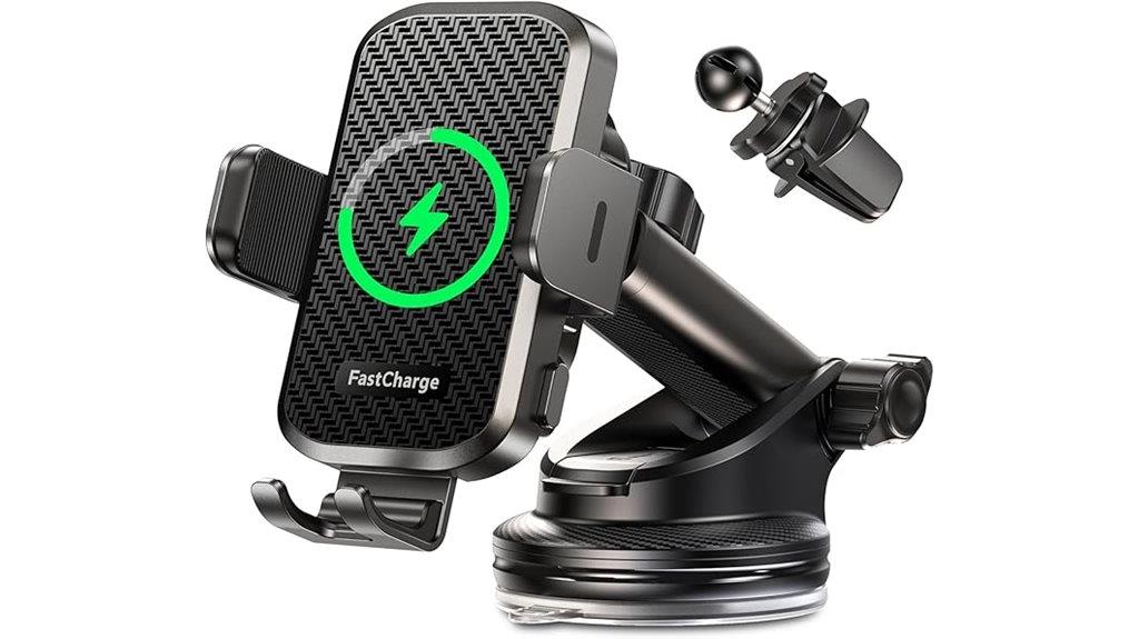wireless car phone holder