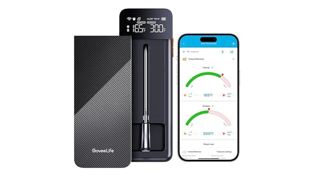 wireless digital meat thermometer
