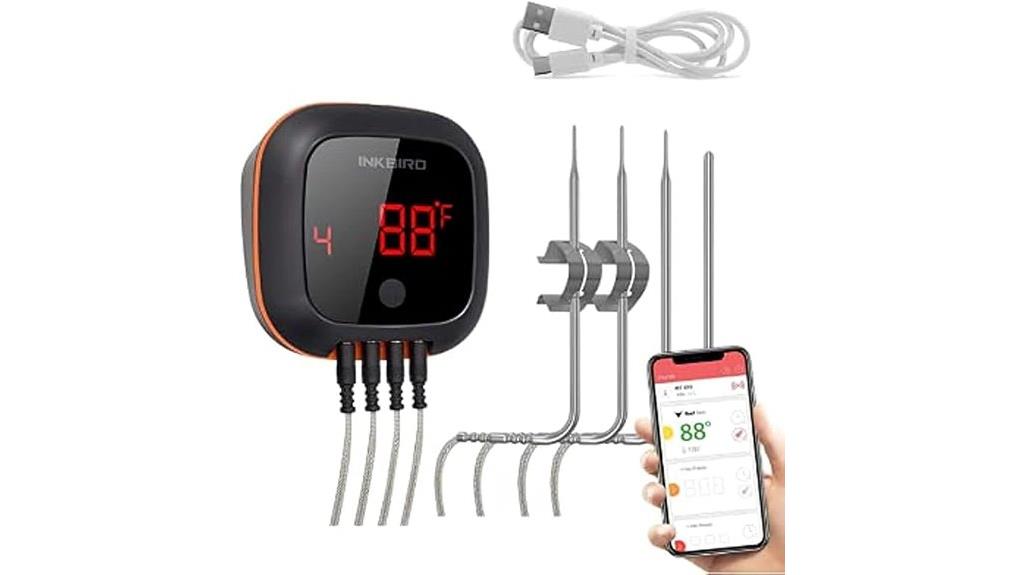 wireless grill temperature monitor