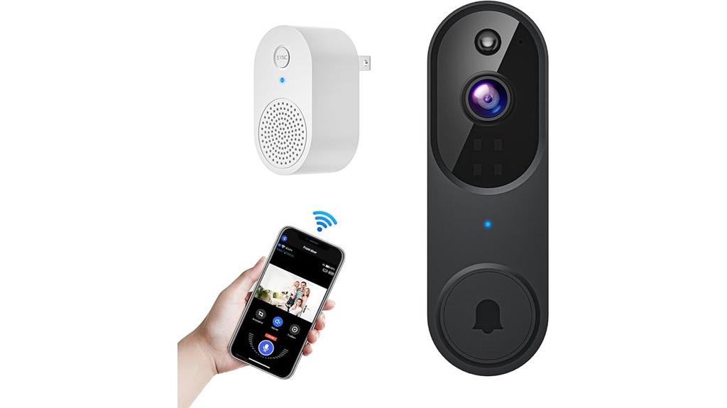 wireless wi fi video doorbell