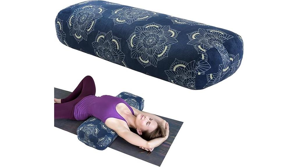 yoga bolster for meditation