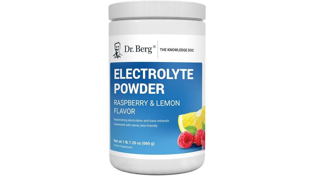 zero sugar electrolyte powder