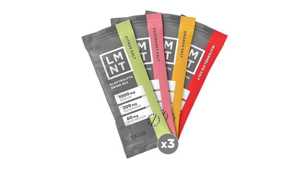zero sugar electrolyte variety