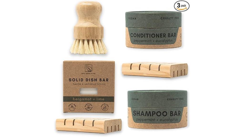 zero waste shampoo bundle