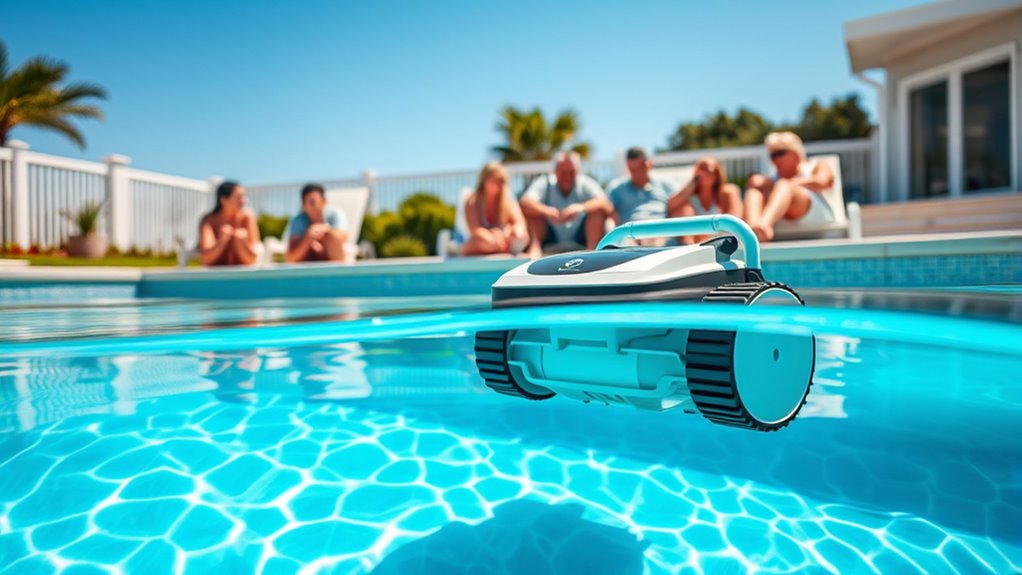 accessible intuitive pool cleaning