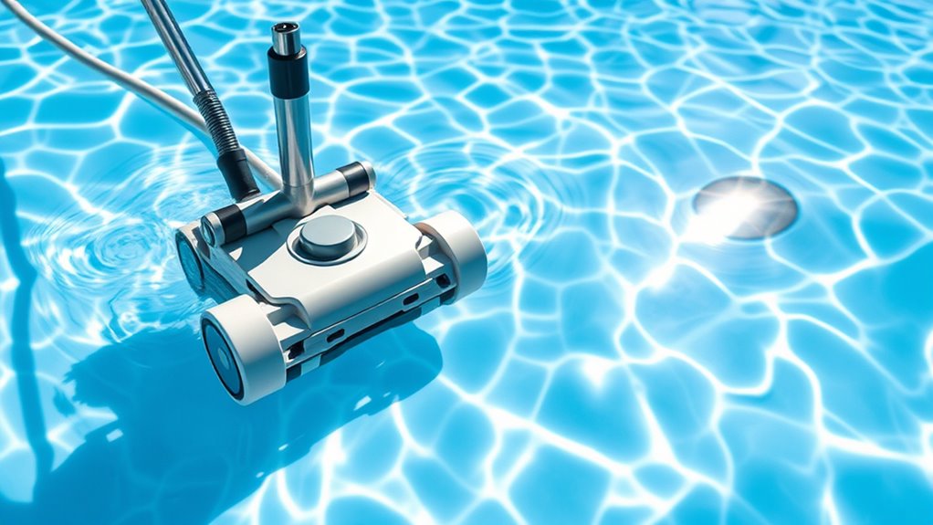 adjust pool cleaner pressure