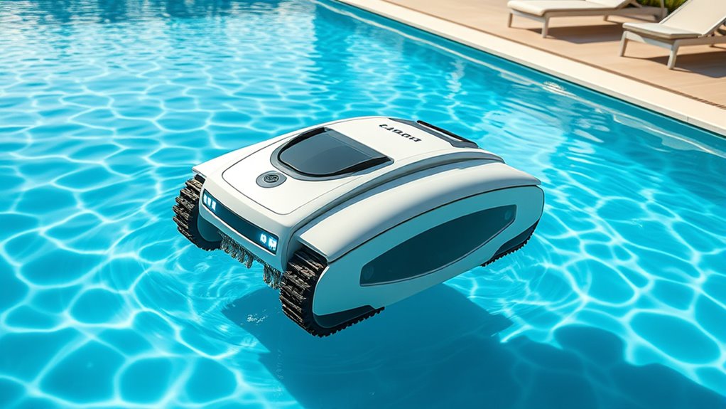 advanced ai driven pool robots