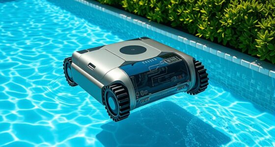 ai powered robotic pool cleaners
