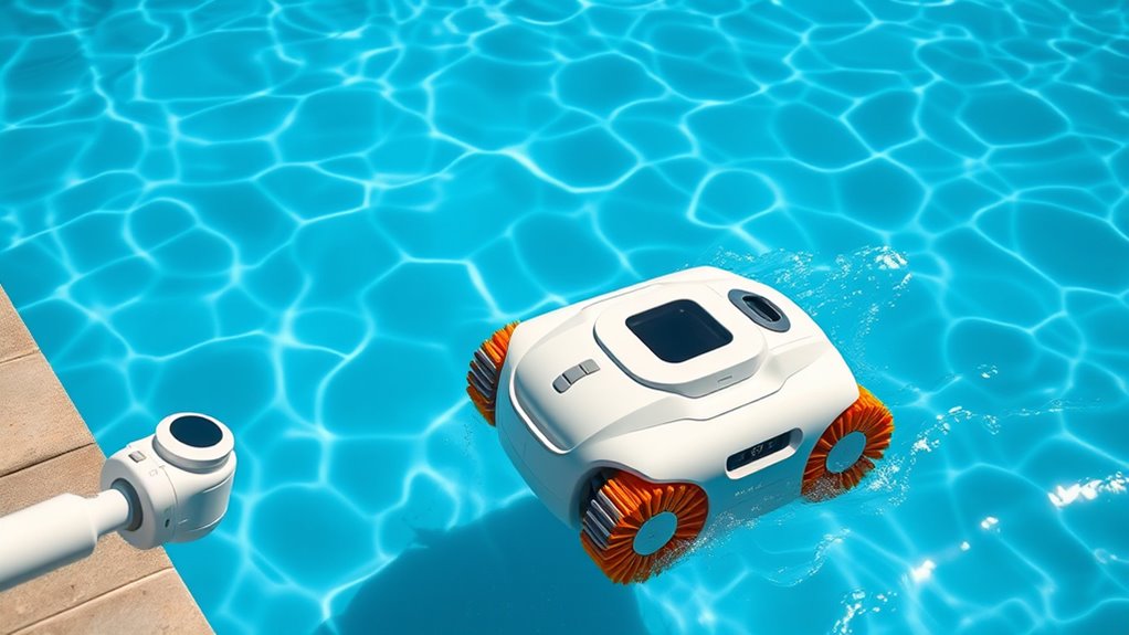 automated precise pool cleaning