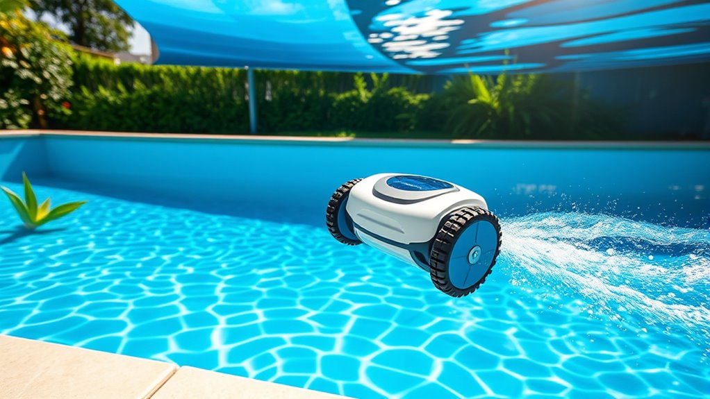 automatic cleaning ensures clarity