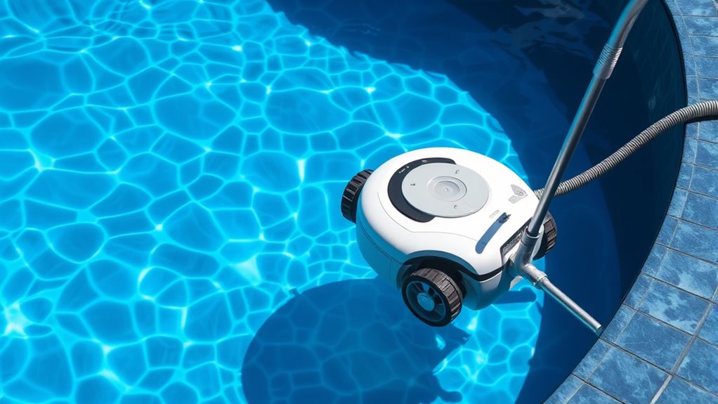 autonomous eco friendly pool cleaning