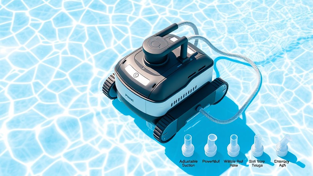 best suction pool cleaner features