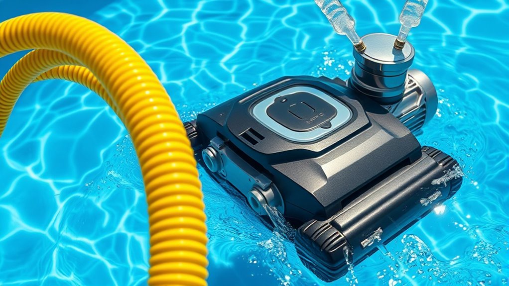 boosts pressure for effective cleaning