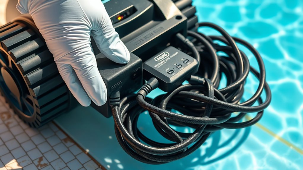 check connections and power supply
