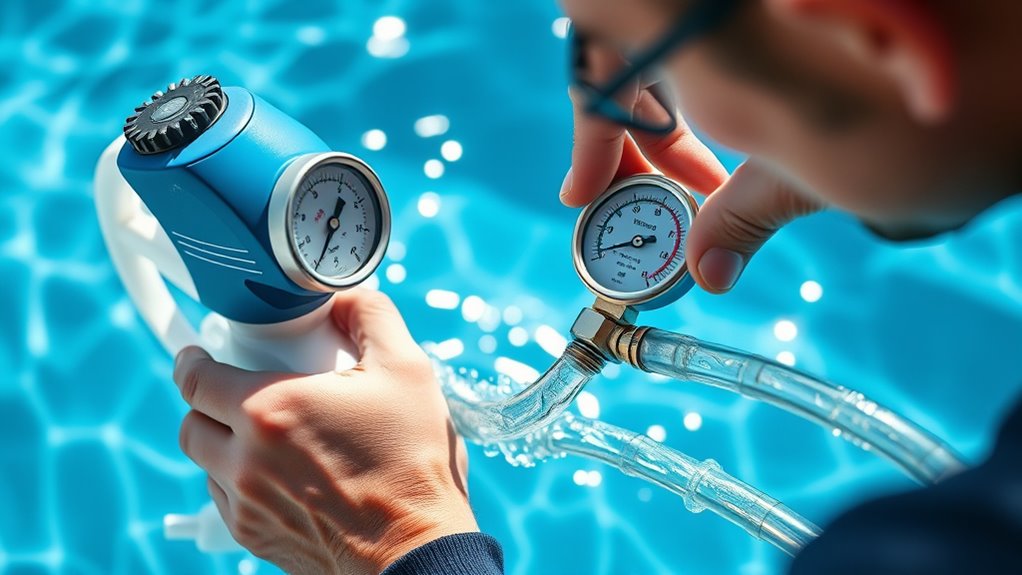 check water pressure regularly