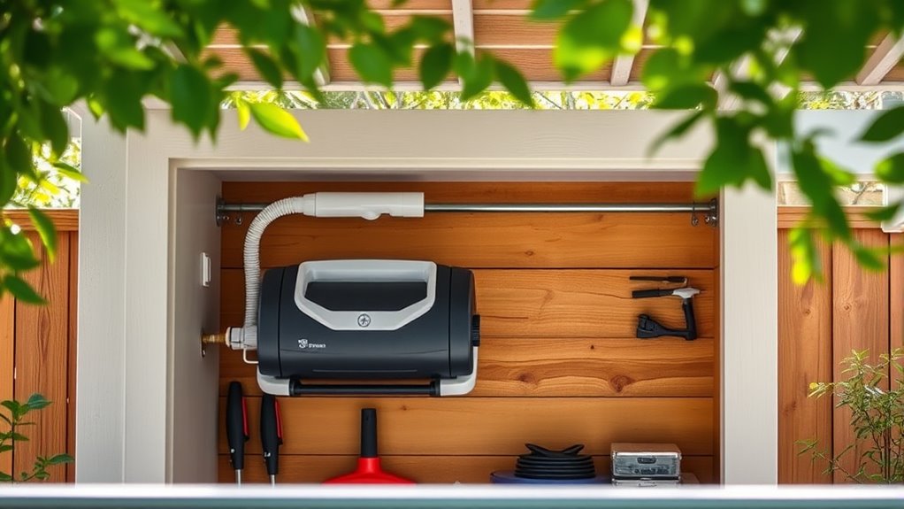 choose dry protected storage