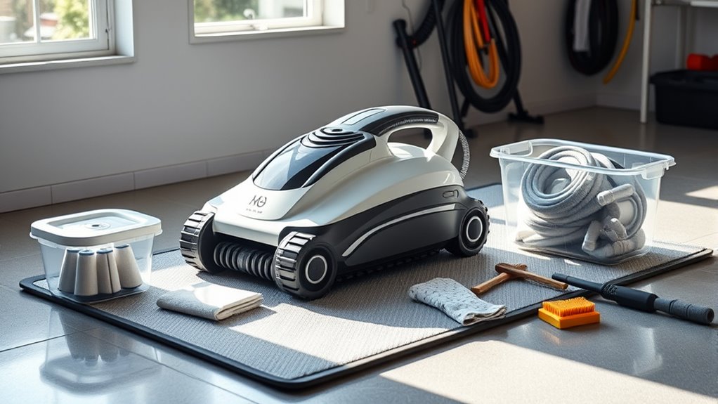 clean inspect maintain store