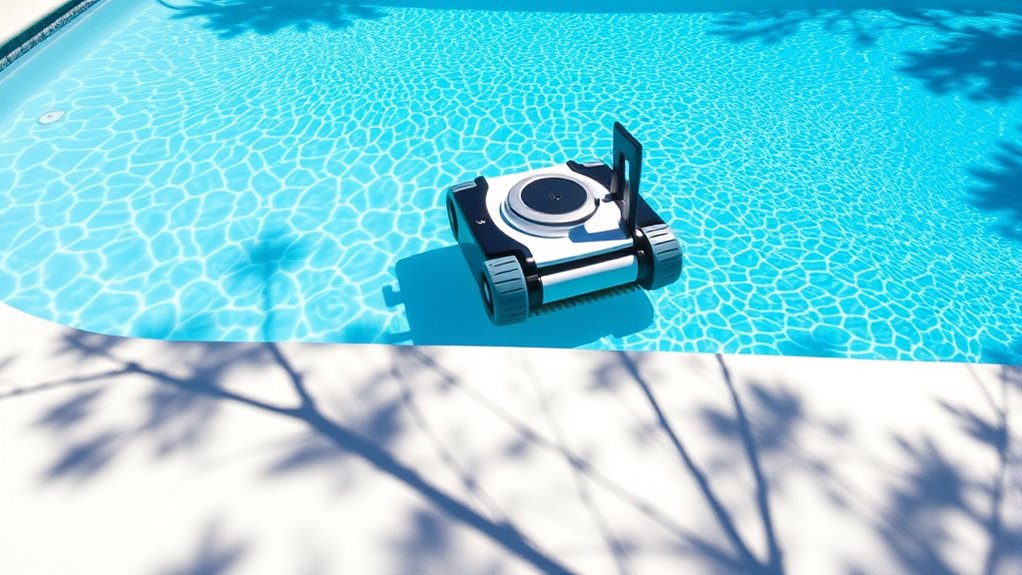 clear pool area hazards