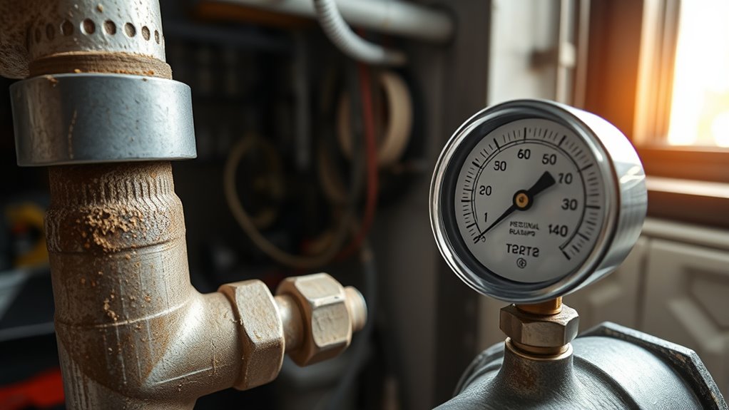 clogged pipes reduce flow