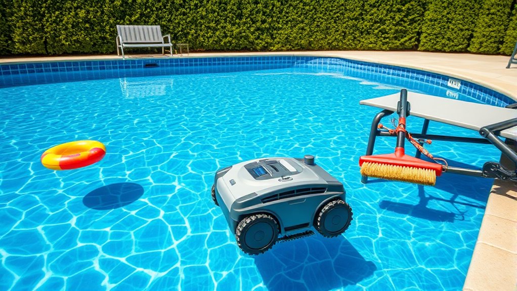 combined automatic manual cleaning