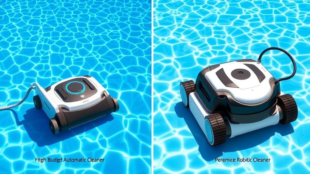 cost comparison of pool cleaners