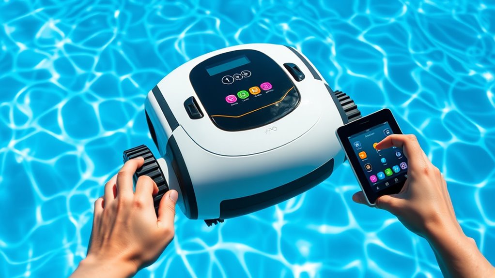 customizable cleaning and remote control