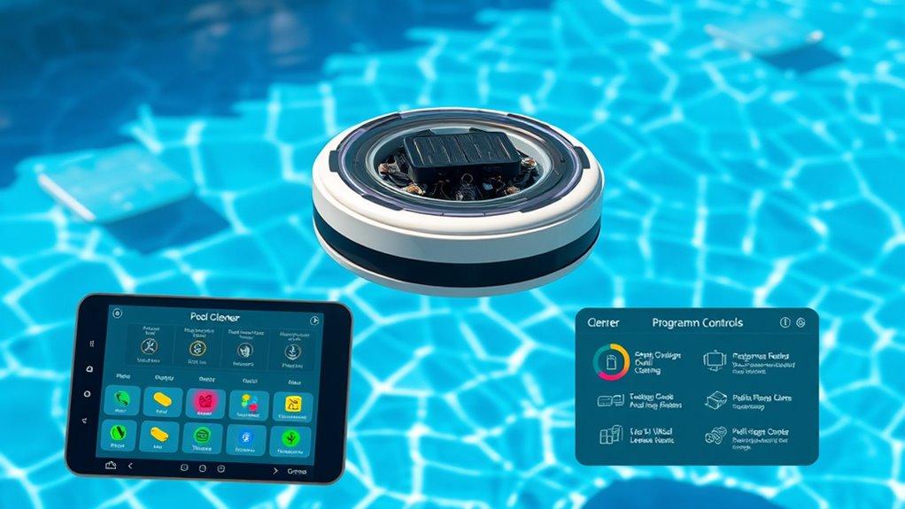 customizable smart pool cleaning