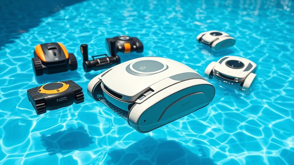 diverse affordable robotic cleaners