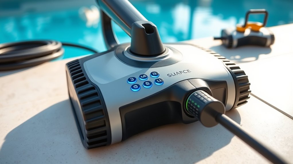 easy intuitive pool cleaning