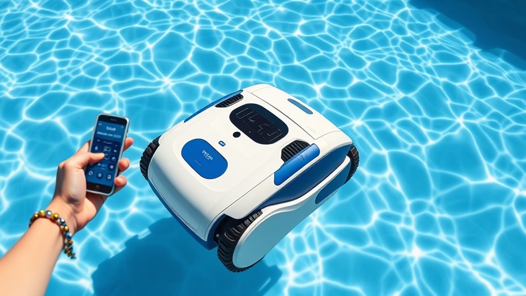 easy robotic pool maintenance