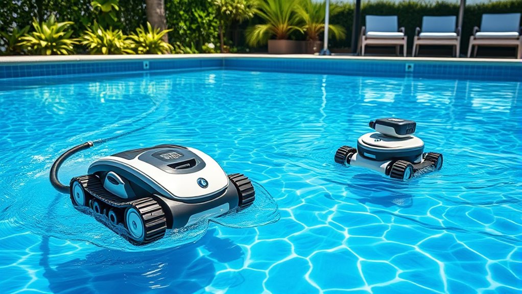 eco friendly energy efficient pool cleaning