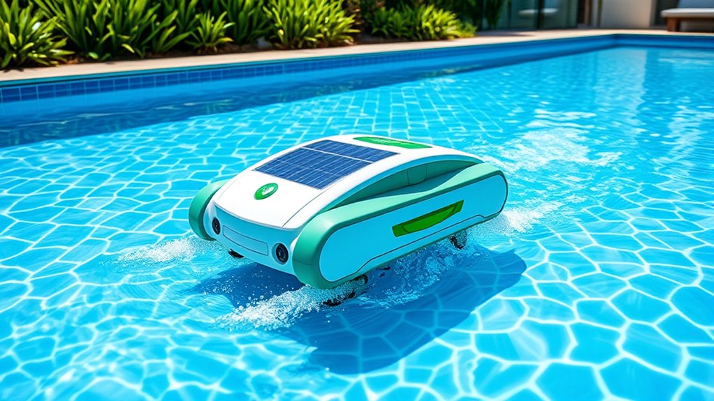 eco friendly solar pool cleaners
