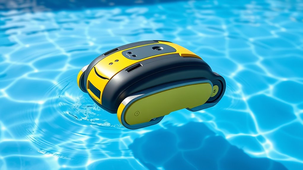 efficient autonomous pool cleaning