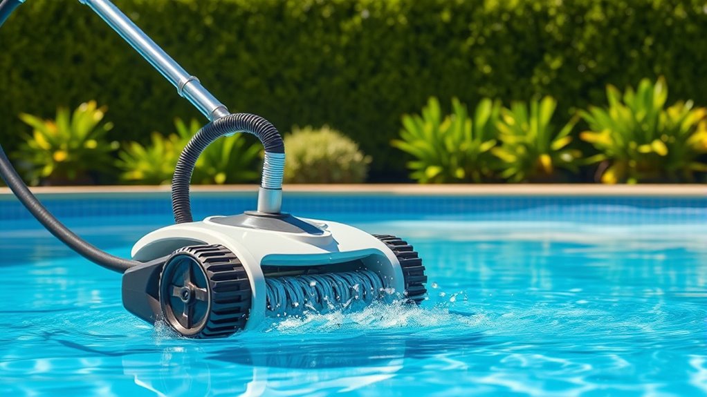 efficient independent pool cleaning