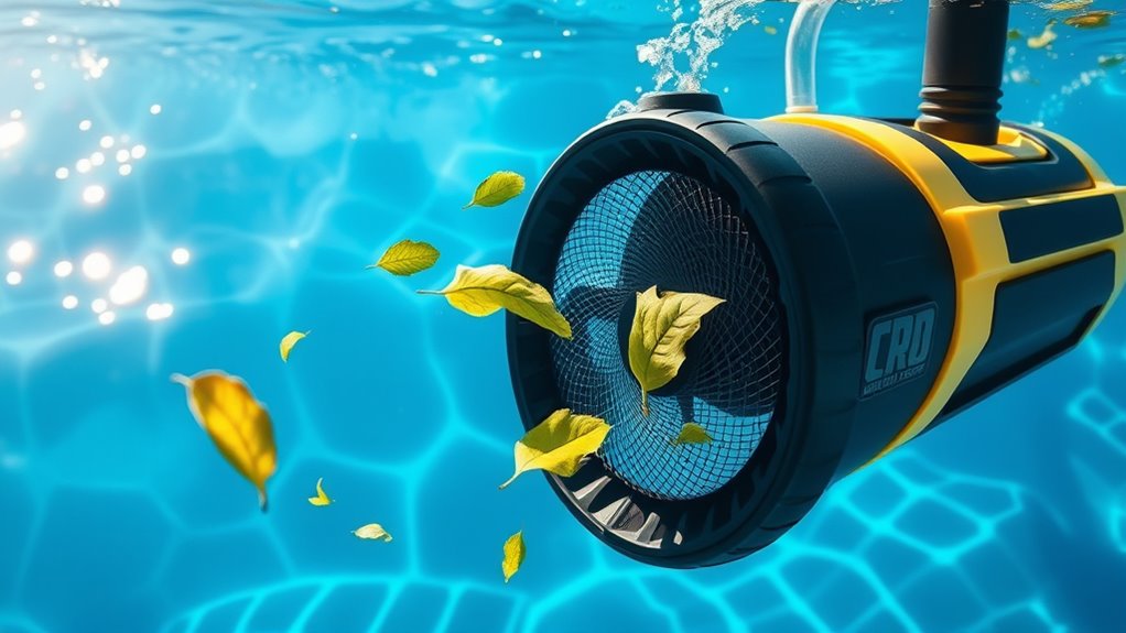 efficient leaf and debris removal