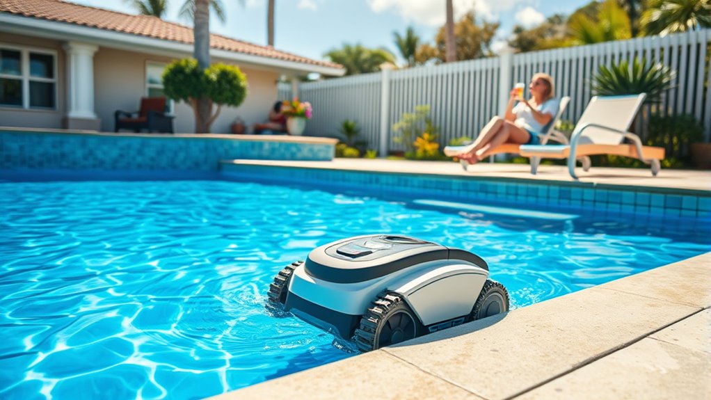 efficient pool cleaning automation