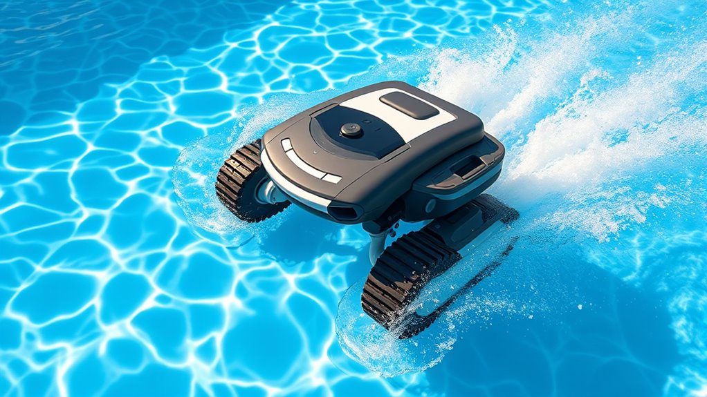 efficient pool surface maintenance