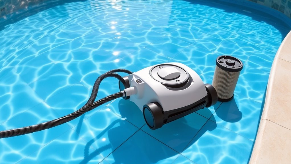 efficient versatile pool cleaning