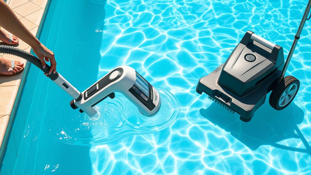 energy efficient pool cleaning