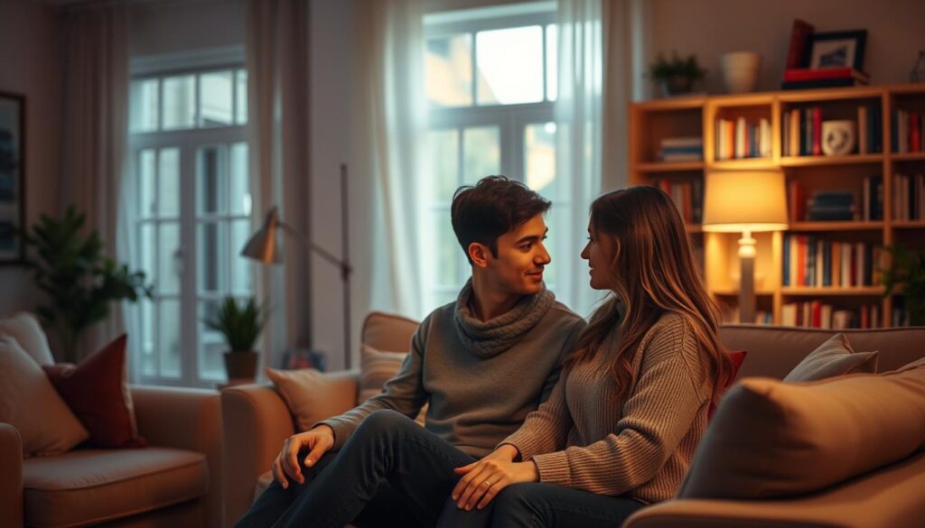 initial questions comfort in relationships