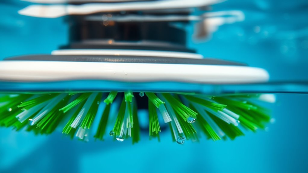 inspect and clean brushes regularly