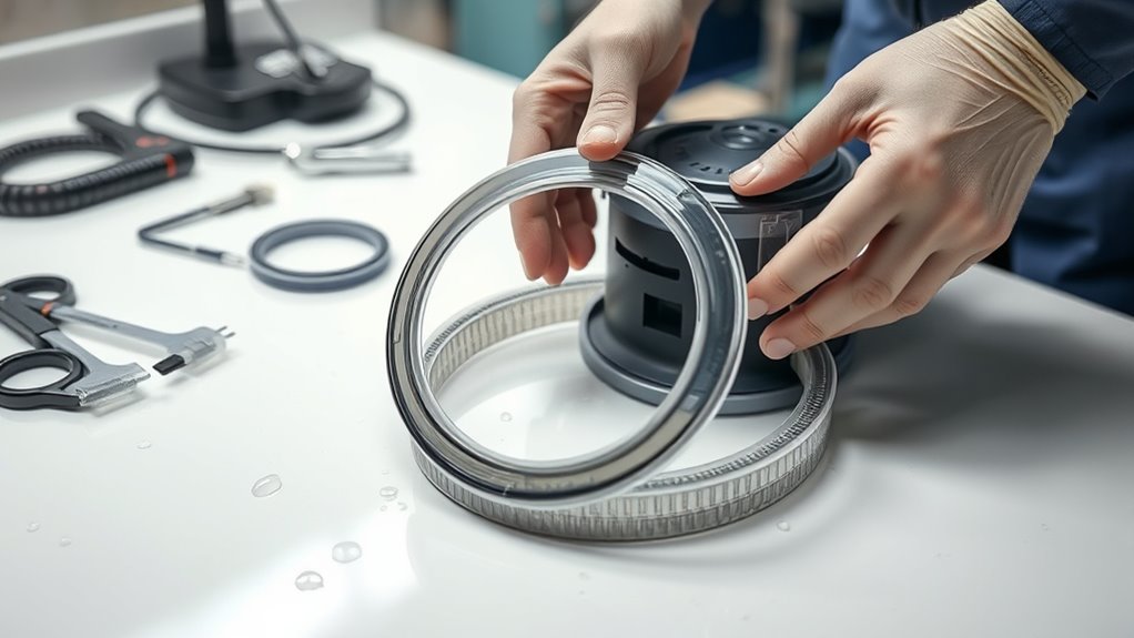 inspect clean replace seal